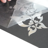 Autocollant personnalisé en métal 3D nickelé transparent, logo, impression UV, étiquette d'emballage, estampage à chaud argent/or