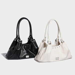 2025 nuevo diseño elegante bolso de hombro retro de moda bolso de mano de gran capacidad estilo Perezoso - Product Image 2