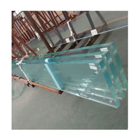 Verre feuilleté de sécurité trempé transparent certifié CE et SGCC 8 + 8mm10 + 10mm12 + 12mmPVB SGP