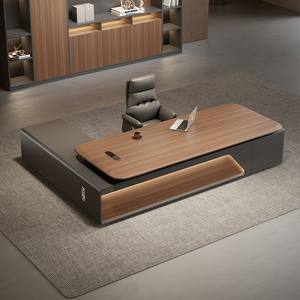Scrivania Direzionale di Alta Gamma, Moderna e Lussuosa, Scrivania Direttore a L Grande, Scrivania Modulare a Pannelli per Soggiorno - Product Image 3