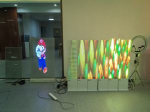 หน้าจอแสดงผล LED แบบฟิล์มบางคุณภาพสูง p10 แบบยืดหยุ่นสำหรับแสดงข้อความ - Product Image 6