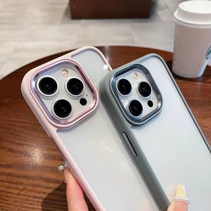 Para 15 Metal <span class=keywords><strong>Eagle</strong></span> Eye Phone Case IPhone14 Advanced Sense 13Promax Protector transparente resistente a caídas - Product Image 2