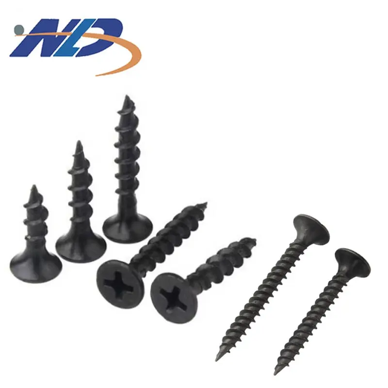 Manufacturer clip truss max connectors zinc aluminium micro self taping locking machine automatic black screw for wood