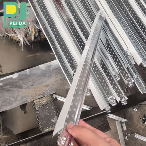 Systèmes de rails de suspension décoratifs en T <span class=keywords><strong>pour</strong></span> plafonds à rainure plate en métal galvanisé <span class=keywords><strong>pour</strong></span> bureaux à domicile - Product Image 6