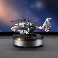 Vente en gros usine : Diffuseur de parfum solaire rotatif en forme d'avion pour voiture, accessoires et fournitures automobiles