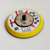 Disques de ponçage en vinyle de 75 mm (7 pouces) à dureté moyenne avec support PSA, outils abrasifs adhésifs M6/M8, polissage 10 mm, OEM Plastique/Papier