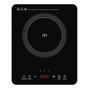 Keuken Gebruik Aanrecht Draagbare Enkele Brander 120V Sensor Touch 1500W Inductie Kookplaat