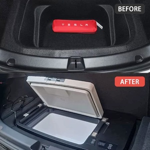 <span class=keywords><strong>Voiture</strong></span> <span class=keywords><strong>de</strong></span> transport portable DC 12/24v Anti-vibration 35L pour tesla modèle Y/X/3/S <span class=keywords><strong>coffre</strong></span> <span class=keywords><strong>voiture</strong></span> réfrigérateur Tesla réfrigérateur pour <span class=keywords><strong>coffre</strong></span> personnalisé - Product Image 3