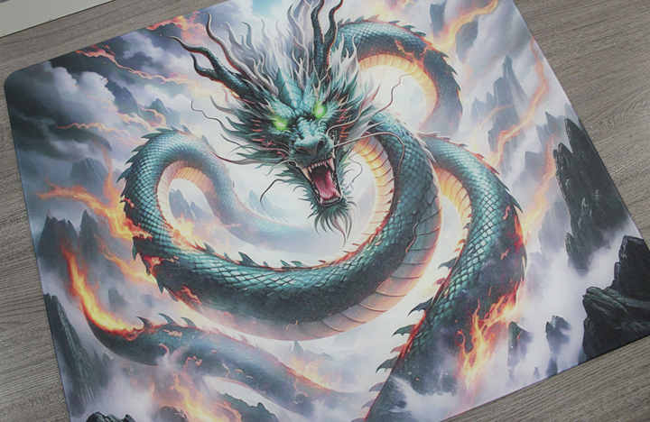 2025 Factory Custom Large Gaming Glass Mouse Pad with Durable Edges Non ...