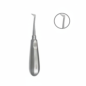 Elevador de raíz Dental Manual de acero inoxidable del lado derecho con agarre ergonómico Uso hospitalario de calidad superior por Lore Enterprises - Product Image 1