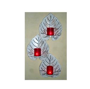 Premium Vintage Modern Fancy Luxury Hot Sale Nickel Plated Iron Material Candle Votive Wall <b>Art</b> for Home and Wedding Decoration - Product Image 1