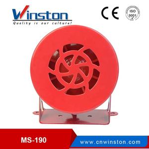 DC12V ไซเรนเตือนภัยมอเตอร์ไฟฟ้าทำจากโลหะ AC220V AC110V DC24V พร้อมกล่อง MS-190 ABS - Product Image 4