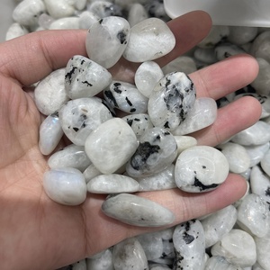 Giá bán buôn cầu vồng tự nhiên <span class=keywords><strong>Moonstone</strong></span> pha lê giảm đánh bóng sỏi đá chữa bệnh thạch anh chip - Product Image 5