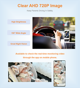 AHD-Monitor de cámara de vigilancia para teléfono, asiento trasero de coche, inalámbrico, aplicación móvil, WIFI, seguridad para - Product Image 2