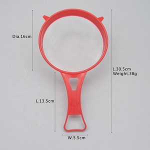 Filtre et <span class=keywords><strong>passoire</strong></span> avec manche <span class=keywords><strong>en</strong></span> plastique, 4 sachets de filtres, cuillères à huile <span class=keywords><strong>en</strong></span> maille, <span class=keywords><strong>en</strong></span> <span class=keywords><strong>Nylon</strong></span> - Product Image 2