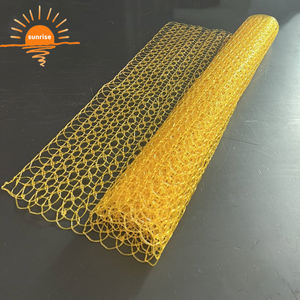 איכות גבוהה uv חומר עמיד למים קישוט חג המולד 10m שימוש חיצוני רשת Pvc רשת עבור אורות חג המולד מוטיב - Product Image 4