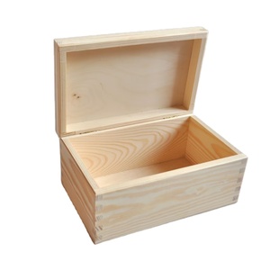 FSC wholesa bento stash lunch crate lid mother of pearl gift spice pen pencil Unfinished Unpainted Storage Decoupage wooden box