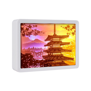 Lámpara Decorativa de Papel Tallado en 3D con Diseño de Pagoda Japonesa, Regalo Navideño, Gran Venta 2026 - Product Image 6
