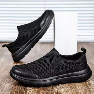 Nouvelles chaussures pour hommes, chaussures à enfiler, chaussures de sport respirantes, tendance, polyvalentes, légères et confortables - Product Image 4