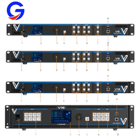Controlador de Video LED Novastar V6 V8 V12 V16 a Todo Color, Procesador de Pantalla LED Todo en Uno para Paneles de Pantalla LED Profesionales