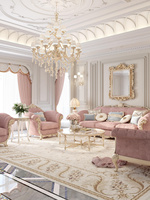 Solution de personnalisation complète pour la conception d'intérieur de villa française de rêve avec service de rendu 3D Max