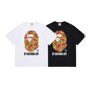 เสื้อยืดผู้ชาย A Bathing Ape สีขาว ผ้าฝ้าย 100% - Product Image 2