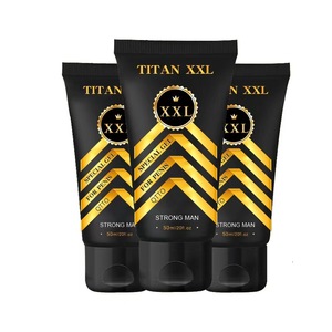 Crema de Agrandamiento Masculino Strong Man Titan XXL Gel, Natural y Orgánica, 50 ml, Empaque Discreto para Adultos - Product Image 1