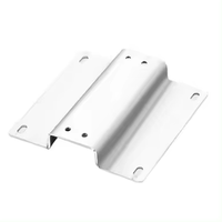 Fournisseurs de fabrication de tôle en aluminium d'acier inoxydable faits sur commande pour la découpe laser pliant des pièces de support en métal