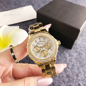 <span class=keywords><strong>Reloj</strong></span> de Cuarzo Silver Guesses con Diamantes, Esfera Negra, Cronógrafo de Triple Subesfera - Product Image 4