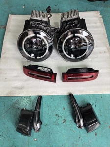ไฟหน้า Hella + ไฟท้าย + ไฟเลี้ยวกระจกมองข้าง สำหรับรถเบนซ์ W463 G Wagon รุ่นเก่า อัพเกรดเป็นรุ่นใหม่ ชุดไฟประกอบ - Product Image 1