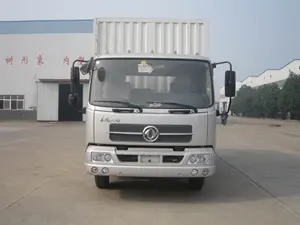 Dongfeng 4x2 10T van Box camión de carga para transporte exprés furgoneta eléctrica