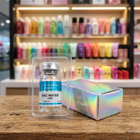 VS-085 Kemasan Vial 10ml Kustom Pribadi, Label Vial Air 3ml dan Stiker Hologram Kotak untuk Air 10ml