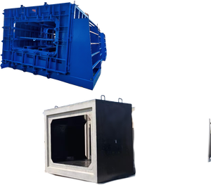 Línea de Producción de Tuberías de Hormigón Prefabricadas y Precoladas para Alcantarillas Subterráneas Integradas, Molde para Caja de Alcantarilla, Personalizada de Alta Calidad - Product Image 1