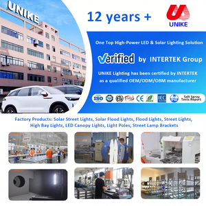 Ngoài trời Bảo hành 2 năm 100W 200W 6500K tháp đường phố từ xa ánh sáng mặt trời LiFePO4 Pin Lithium Ion phát hiện chuyển động tùy chọn - Product Image 3