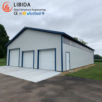Bâtiment d'entrepôt industriel préfabriqué robuste et durable pour atelier et stockage