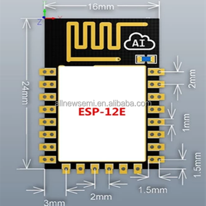 Módulo WIFI inalámbrico ESP8266 ESP-12E + placa de expansión adaptador IO - Product Image 4