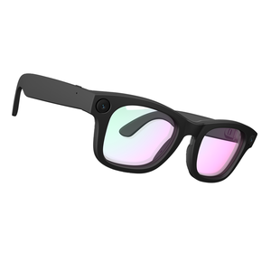 Occhiali Intelligenti AI con <span class=keywords><strong>Anti</strong></span>-Vibrazione ad Alta Definizione, Registrazione Video, Riduzione del Rumore per Chiamate Vocali e Riconoscimento di Oggetti - Product Image 1