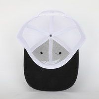 Gorras Snapback Personalizadas OEM de Alta Calidad, Gorra Plana con Visera Curva y Logotipo Bordado en 3D, Gorra de Malla Estructurada de 6 Paneles para Adultos