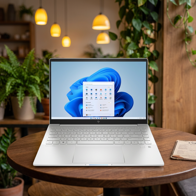 Original Brand Pavilion Laptop/Silver/i5-1240P/Iris Xe Graphics Card/16G/512G SSD Business Laptops