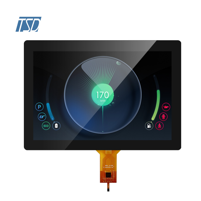Capacitive touch panel 10.1 inch tft 1280xRGBx800 with LVDS interface  TFT LCD module
