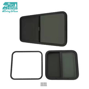 캐러밴 캠핑카 용 JDA <span class=keywords><strong>RV</strong></span> 호환 교체 수리 측면 수평 슬라이딩 단층 강화 유리 <span class=keywords><strong>RV</strong></span> 창 - Product Image 6