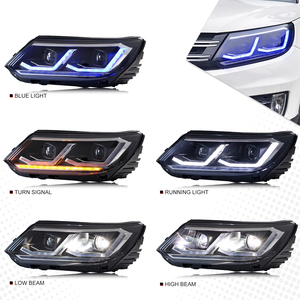 Phare LED TT-ABC Factory pour Volkswagen <span class=keywords><strong>Tiguan</strong></span> 2012-2017, séquence d'animation de démarrage, accessoire de signalisation, ensemble de phares - Product Image 4