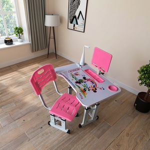 Mobilier scolaire moderne réglable pour <span class=keywords><strong>étudiant</strong></span>s, tables d'étude à domicile, bureau pour filles - Product Image 5