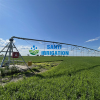 Prix d'usine Machine agricole d'irrigation à pivot mobile solaire Nouveau système d'irrigation à pivot pour centre agricole à usage agricole