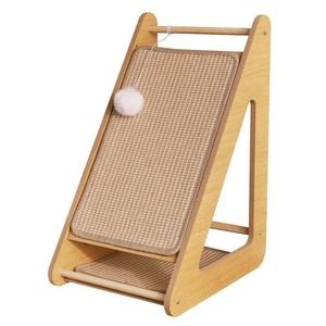 Grattoir vertical moderne en bois MDF et panneau de densité <span class=keywords><strong>pour</strong></span> chat, en gros, avec logo personnalisé, <span class=keywords><strong>meuble</strong></span> <span class=keywords><strong>pour</strong></span> animaux de compagnie en carton - Product Image 1