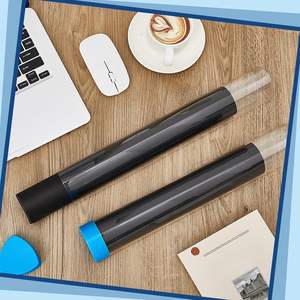 Estuche Tubular Transparente de PVC para Exhibición de Tapete de Juego con Diseño Triangular y Logotipo Personalizado - Product Image 5