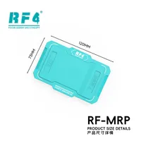 Tapis de reballing magnétique RF4 RF-MRP en silicone antidérapant, résistant aux hautes températures, pour réparation de téléphones mobiles