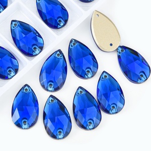OLeeya Multiple Shapes Premium Quality K9 Glass Sew on Rhinestones <b>Crystal</b> Non Hot Fix Strass for Clothing Wedding Dresses - Product Image 3