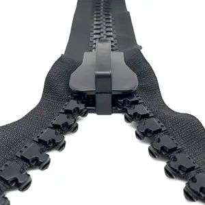 Vente en gros d'usine N° 30 30 #   Grande <span class=keywords><strong>fermeture</strong></span> éclair en résine plastique avec longueur et couleur de ruban personnalisées pour les sacs à dos - Marque Evernice - Product Image 2