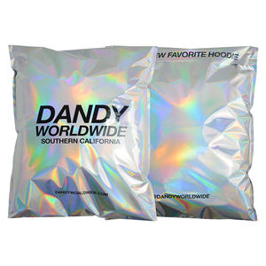 Custom Aluminium Poly <strong>Mailer</strong> LOGO Printed Rainbow Envelopes <strong>Mailers</strong> Shipping Mailing Bags for Shoes Clothes Holographic Mail Bag - Product Image 6